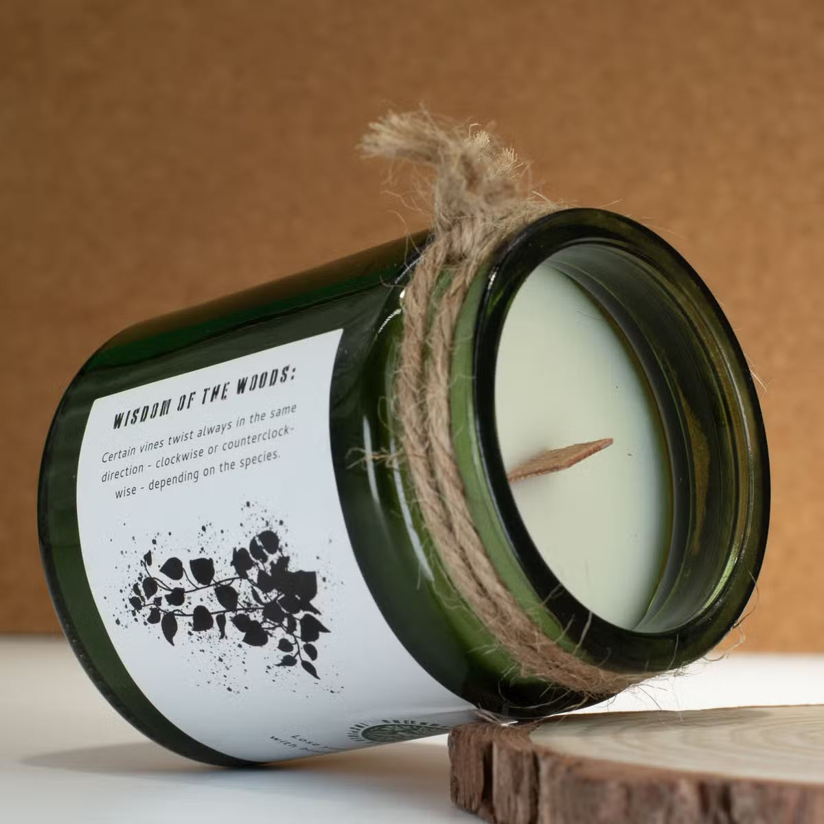 Twilight Vine Candle – Natural Soy Wax & Wooden Wick