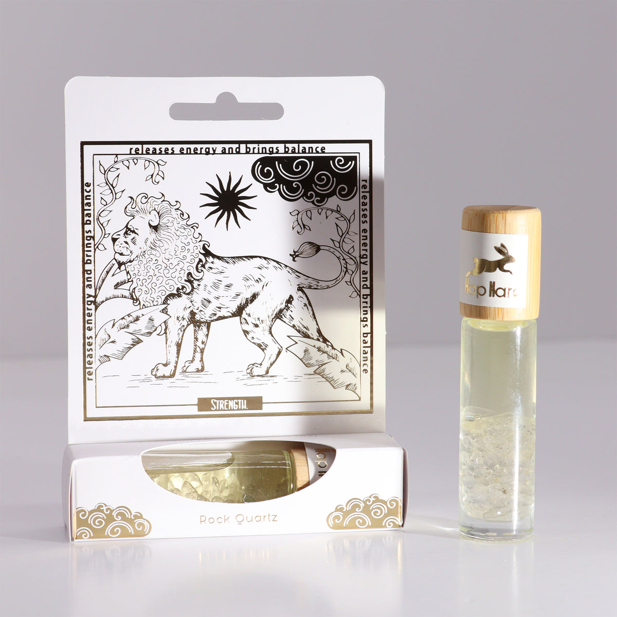 Patchouli Ylang Ylang Jasmine Gemstone Essential Oil Roll-On – Romantic & Mood Balancing Aromatherapy Blend