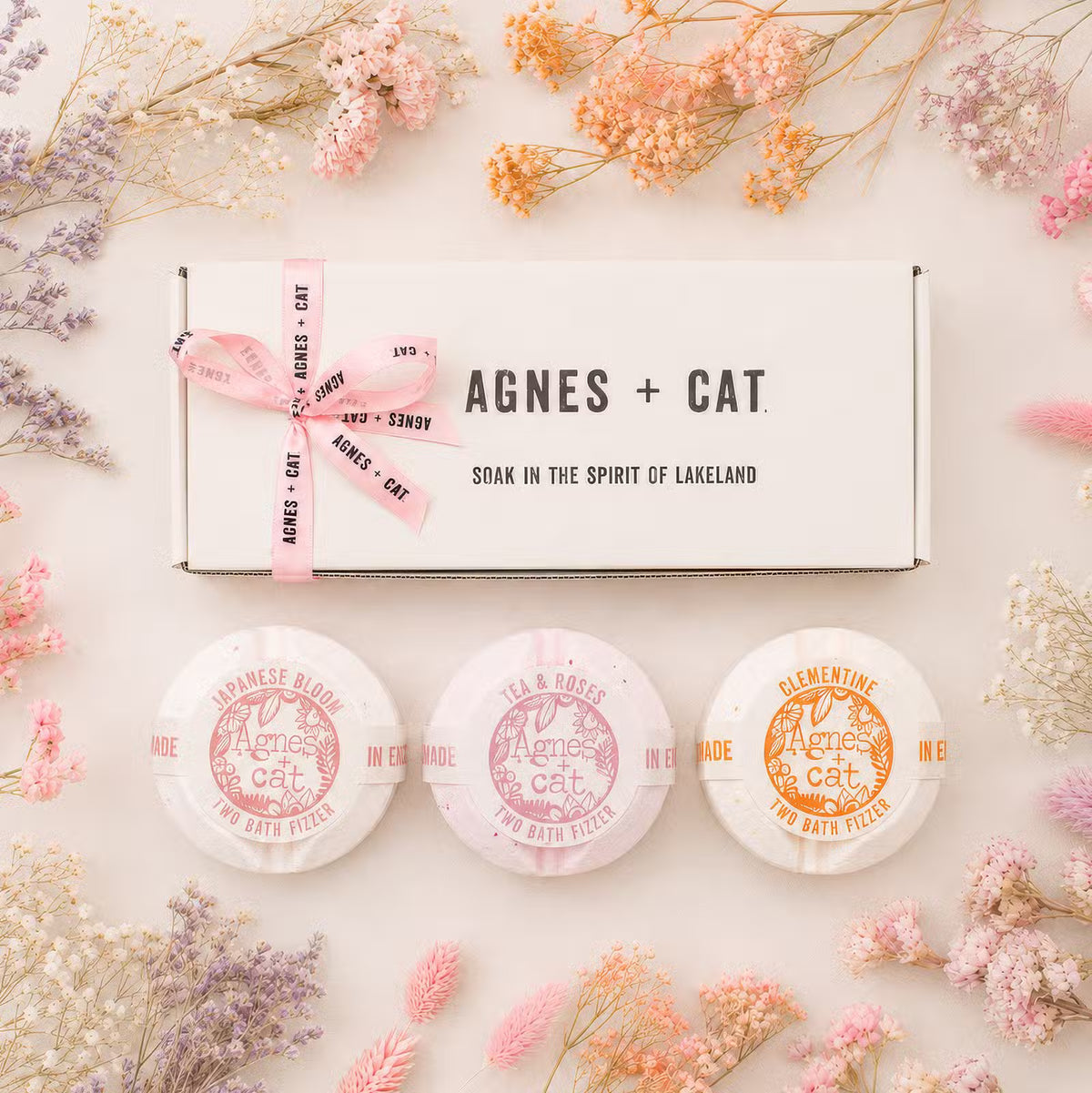 Floral & Citrus Luxury Bath Fizzer Gift Set