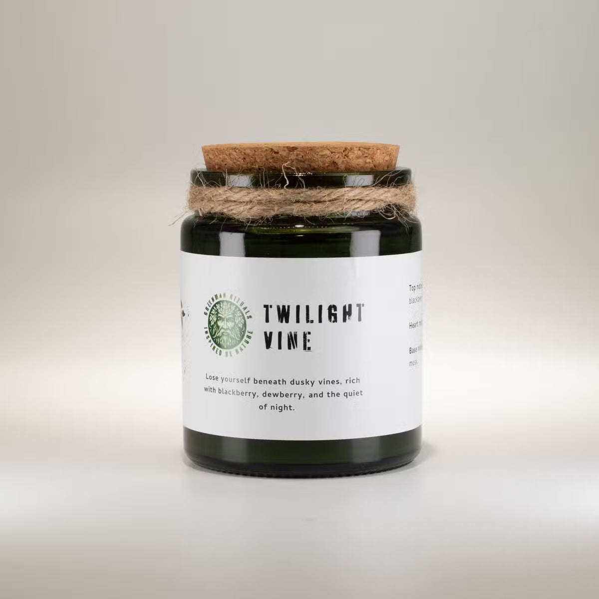 Twilight Vine Candle – Natural Soy Wax & Wooden Wick