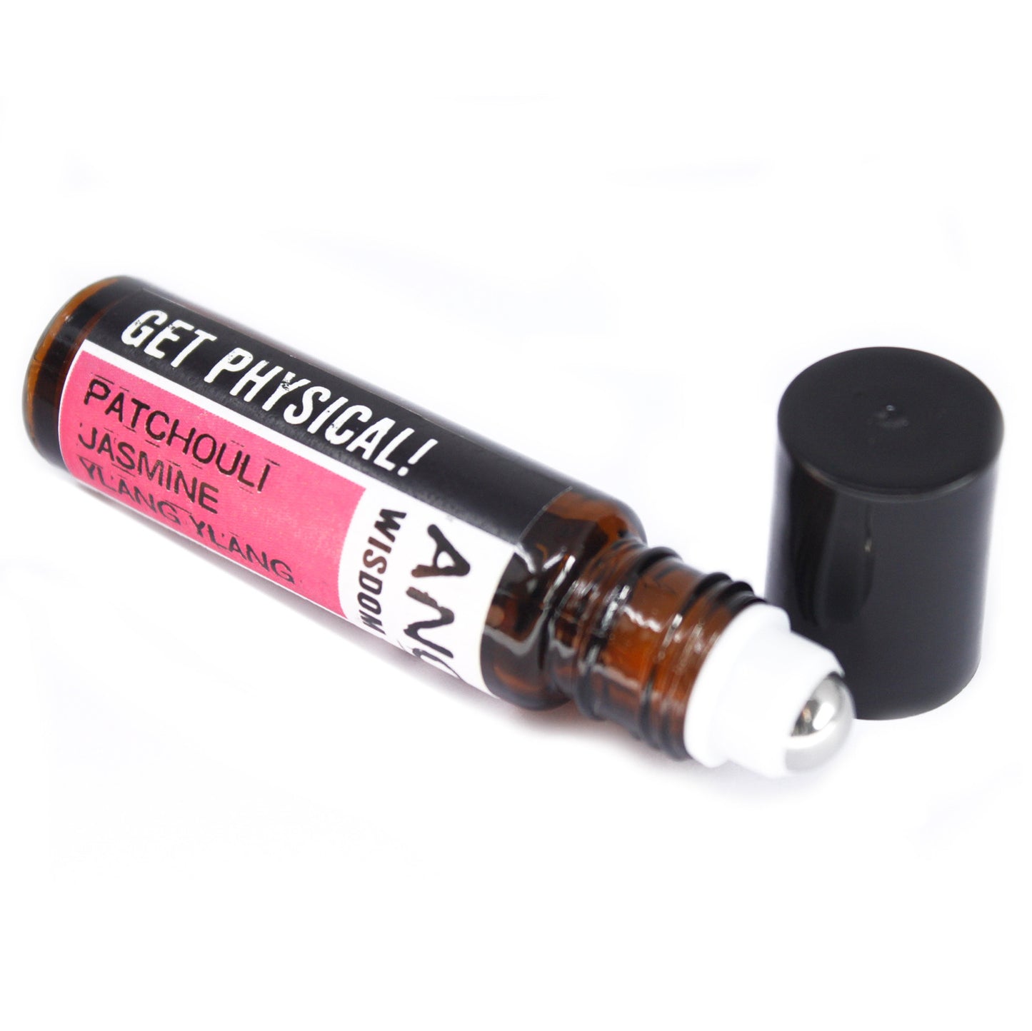 Patchouli Jasmine Ylang Ylang Roll On Essential Oil Blend - Get Physical