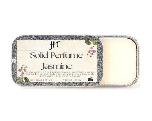 Jasmine Natural Solid Perfume - Solid Cologne Elegant Fragrance
