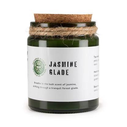 Jasmine Glade Candle – Natural Soy Wax & Wooden Wick