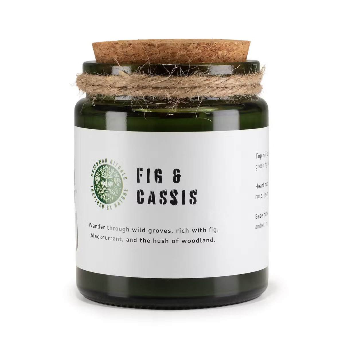 Crushed Fig & Cassis Candle – Natural Soy Wax & Wooden Wick