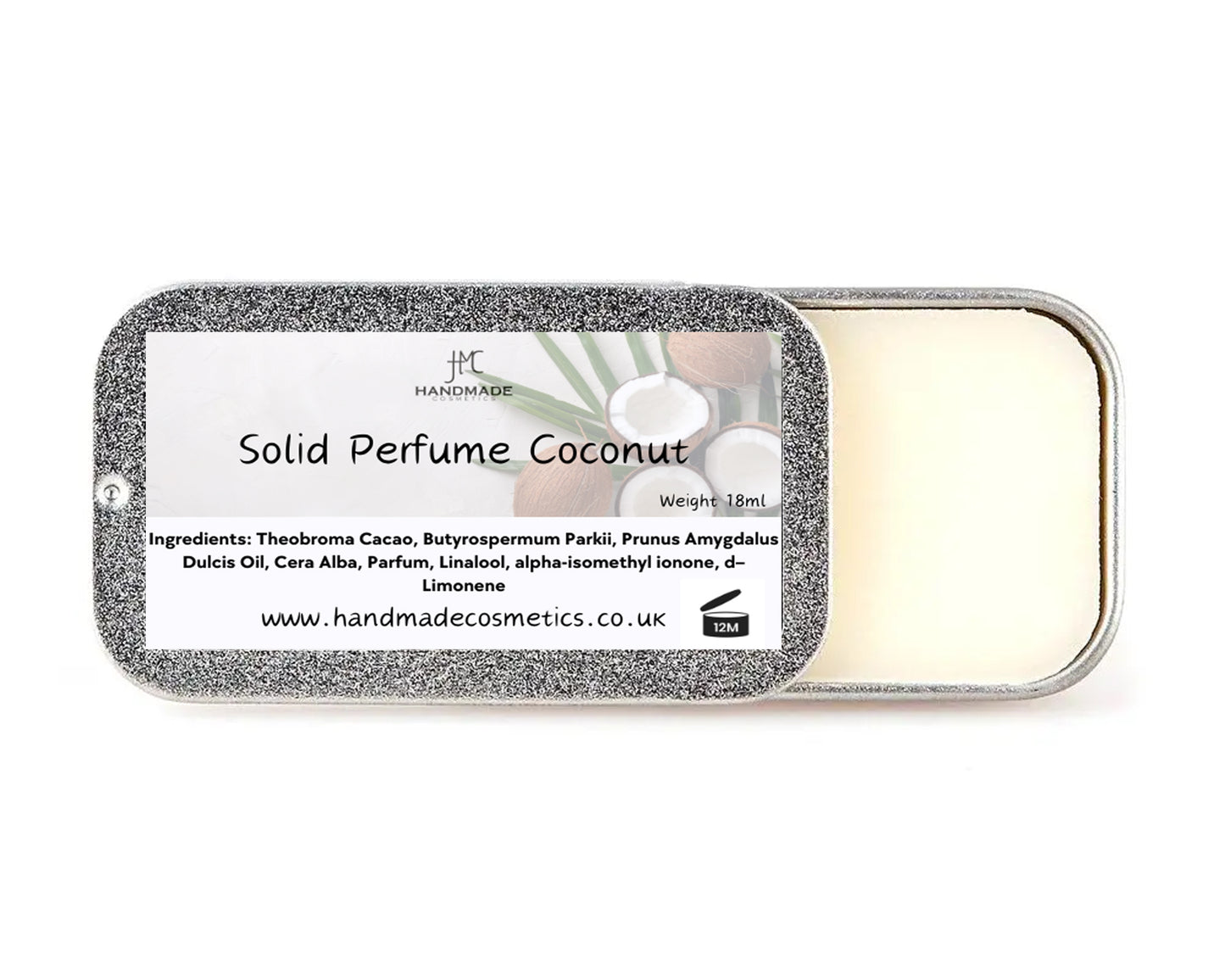 Coconut Natural Solid Perfume - Solid Cologne